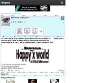 Tablet Screenshot of happyxworld.skyrock.com