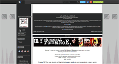Desktop Screenshot of mychemicalromance.skyrock.com