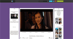 Desktop Screenshot of cho-chang-official.skyrock.com