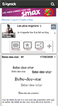 Mobile Screenshot of bebe-dee-star.skyrock.com