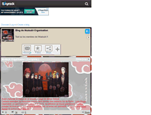 Tablet Screenshot of akatsuki-organisation.skyrock.com