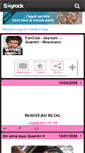 Mobile Screenshot of fanclub--quentin-m.skyrock.com