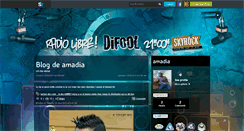 Desktop Screenshot of amadia.skyrock.com