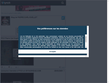 Tablet Screenshot of pierre-carl-ouellet.skyrock.com