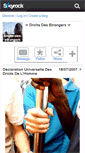 Mobile Screenshot of droits-des-etrangers.skyrock.com
