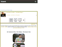 Tablet Screenshot of alex-cuvillier.skyrock.com