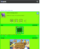 Tablet Screenshot of animalcrossing91380.skyrock.com