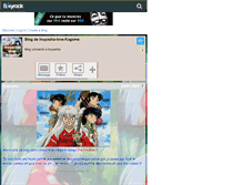Tablet Screenshot of inuyasha-love-kagome.skyrock.com