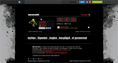 Desktop Screenshot of leparanormal965.skyrock.com