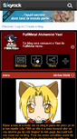 Mobile Screenshot of fma-yaoi.skyrock.com