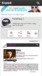 Mobile Screenshot of fameplace.skyrock.com