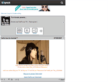 Tablet Screenshot of ich-bin-da-fur-immer.skyrock.com