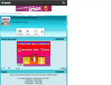 Tablet Screenshot of concours-des-vacances.skyrock.com