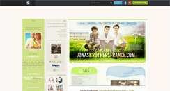 Desktop Screenshot of kevinjonas.skyrock.com