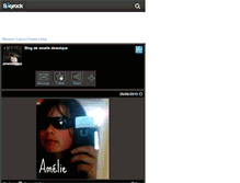 Tablet Screenshot of ameliedewalque.skyrock.com