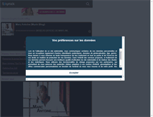 Tablet Screenshot of marc-antoineofficiel.skyrock.com