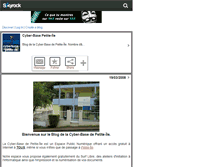 Tablet Screenshot of cyberbase-petite-ile.skyrock.com