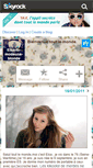 Mobile Screenshot of elsa-la-modeuse-blonde.skyrock.com