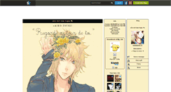 Desktop Screenshot of narutodu45770.skyrock.com