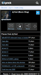Mobile Screenshot of djfredstbenoit.skyrock.com