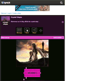 Tablet Screenshot of crystal-utopia.skyrock.com