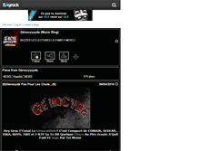 Tablet Screenshot of genocyde-offishal.skyrock.com