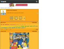 Tablet Screenshot of comics-simpsons.skyrock.com