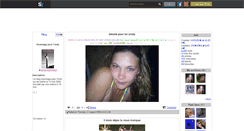 Desktop Screenshot of cindy-hommage.skyrock.com