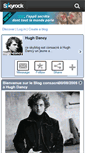 Mobile Screenshot of hugh-dancy.skyrock.com