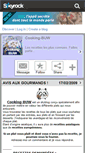 Mobile Screenshot of cooking-buw.skyrock.com